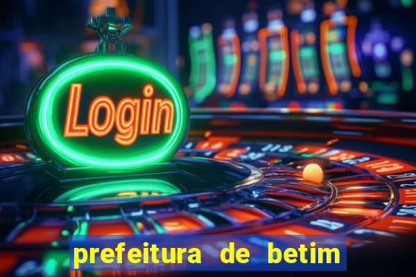 prefeitura de betim contracheque online